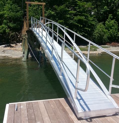 fabricated aluminum marine access and pedestrian bridge solutions|aluminum bridges for sale.